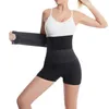 Vrouwen gym kleding postpartum buik slankband dames body shaper tailleband butt-lift broek met hoge taille sweat shorts wrap buikbellt