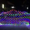 Strings 1.5x1.5M 3x2M 6x4M LED Electric 220V Garland Mesh String Light Waterfall Christmas For Tree DecorationsLED