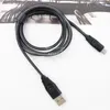 1M/3FT 3A fast charging cables Micro USB type-c mobile phone data cable fish scale woven fabric for Android Samsung