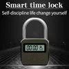 Digital Time Lock Equipment Bondage Timer Locks Safe Manette Bdsm Sexyshop Accessori erotici per giochi per adulti 220726