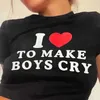 Perakende 2022 Kadın Rib T-Shirt Street Style Kısa Göbek Mektubu Baskılı Tee Yeni Temel Çok Yönlü Günlük Kısa Kollu Örme Tasarımcı Tops