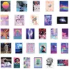 Su geçirmez 10/30/50 adet Serin Ins Vaporwave Graffiti Çıkartmalar Estetik Karikatür Çıkartmaları DIY Dizüstü Telefon Bagaj Günlüğü Sticker Kız Çocuk Araba Sticker Için