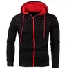 Bluza Heren Lange Mouwen Herfst Lente Mannen Casual Vest Jasje 3d Gedrukt Herenkleding Mannen Hooded Jas My237 L220730