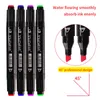 30/40/60/80 Alkohol Filt Markers PENS DUAL TIP Permanent Artist Art School Supplies Manga Sketching Markers Kids Gift 220721