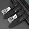 Läderklockband för Hublot Big Bang Silicone Watch Strap Men Drable Belt -armbandsersättningsarmband Band