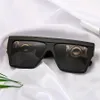 Klasik Tasarımcı Lüks Erkekler Kadınlar Için Güneş Gözlüğü Moda Büyük Kare çerçeve güneş gözlüğü UV400 Gözlük Açık Sunglass