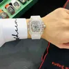 Montres Montre-bracelet Designer Luxe Mens Montre Mécanique Richa Milles Business Loisirs Rm56-01 Entièrement Automatique Transparent Cas Tendance Bande