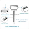 Фруктовые овощные инструменты кухня кухонная столовая домашний сад из нержавеющей стали с двойной пилером