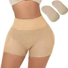 CXZD Ganimet Kalça Geliştirici Görünmez Asansör Butt Kaldırıcı Shaper Dolgu Külotu Yukarı Boyshorts Seksi Shapewear Panties 2206295197717