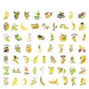 60pcs Animal Cute Banana fruit Stickers For Laptop Stationery Suitcase Ipad Graffiti Sticker Scrapbooking Material Craft Supplies
