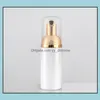 Imballaggio Bottiglie Office School Business Industrial 30 60 80Ml Schiuma Dispenser Pompa con Gold Top- Dhsob