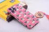 Luxo милые животные Matte Tpu Night Lights Dog Pink Cat Elephant Cover для iPhone 13 12 11 Pro Max Luminous Soft Case