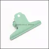 Party Favor Event Supplies Festive Home Garden Ups Stainless Steel Paper File Clips Colorf La Dh5Ox