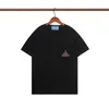 Deisgner Мужские женские футболки с буквенным принтом Черные модные футболки Летний топ с коротким рукавом Размер S-XXL