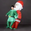 Кукольный костюм талисмана Хэллоуин надувные талисманы костюмы талисмана Санта-Клаус фантазии мультфильм костюмы талисмана надувные надувные украшения