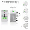 Reise-AC-Netzstecker-Ladegerät-Adapter-Konverter, US-EU-Universal-Weltweit-Globalreise