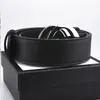 Fashion Womens Belt men designers Leather Black Brown Belts Women Classic Casual cinturones de diseno With gift box