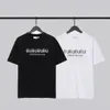 T-shirts pour hommes Chemises à la mode Mens Designers Tees Vêtements Homme Casual Poitrine Lettre Chemise Luxurys Vêtements Street Sleeve Clothes Bur Tshirts S-xxls à 2xl