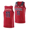 NCAA Basketball College Arizona Wildcats 32 Sean Elliot Jersey 10 Mike Bibby 20 Damon Stoudamire 22 Jason Gardner 25 Steve Kerr 31 Jason Terry Navy Blue Red White