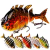 Nouveau K1637 8 cm 14g leurre de pêche au Panfish multi-articulé Panfish Bluegill nageurs dur Topwater bar leurres de pêche manivelle eau salée 200 pcs/Lot