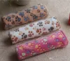 Pies Koc Paw Drukuj Długopisy Łóżka Maty Małe Psy Ciepłe Sleeping Bed Cover Mat Polece Soft Koc 15 Designs Bes121