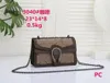 Luxus -Designer -Tasche Frauen Umhängetaschen Ggity Letter Messenger Bag Leder Handtasche Brieftasche Geldbörse Crossbody Tote 312r