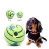 14 cm Ball Interactive Dog Toy Fun Giggle Sounds Puppy Chew Wobble Wag Play Training Sport Pet S 220510