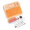 Rosin Bamboo Wax Tool Organizer Bag with Stainless Steel Dab Tools Silicone Tray Jars Nonstick Mat for Glass Pipes Water Bong