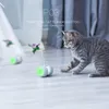 Jouets pour chat jouet électronique intelligent chats interactif drôle jeu pour animaux de compagnie lumière LED boules de plumes chat