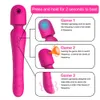 オロ女性セクシーな製品10スピード女性のためのバイブレーターのおもちゃav wand gスポットマッサージャークリトリック刺激装置
