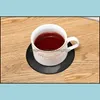 Retro Home Tisch Tasse Matte 4 Teile/satz 6 Teile/satz Kreative CD Rekord Geformt Kaffee Trinken Tee Tischset Vinyl Untersetzer Zufällige Farbe Hha720 Drop Deliv