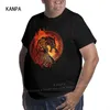 Design exclusivo dos homens gráficos t shirts Plus size de algodão de tamanho grande t-shirts para homem grande verão preto mangas curtas roupas tops 220408