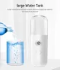 USB Beauty Facial Sprayer Facial Steamer Nano Mist Moisturizing Face Skin Care Beauty Instrument Pure Water Alcohol Milk Availab