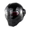 Motorcykelhjälm Personlighet Full Face Capacete Lokomotiv Half Casco Den senaste modulära Retro Dot capacete