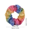 Glitter Lady Hair Scrunchies حلقة مرنة عصابات الشعر نقي بلون بوب سبورت رقص مخملية ناعمة الساحرة Scrunchie Hairband GC1369