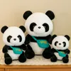New creative cartoon panda plush toy doll shoulder bag little panda dolls children's holiday gift