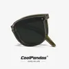 Occhiali da sole CoolPandas 2022 Telaio pieghevole Donna Occhiali pieghevoli Uomo Lenti polarizzate Fashion Sun Brand Design EyewearOcchiali da sole