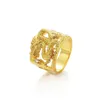 MGFam 205R Dragon Rings For Masculine Men 24k Pure Gold Plated China Mascot National Style jewelry9037509