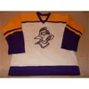 Mag Mit TG-Knights Game WornUsed High School Minnesota Hockey Jersey 100% Stitched Embroidery s Hockey Jerseys