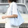 Bolsas de noite japonês casual de couro macio e macio ins estilo simples bolsa de cor sólida líquido de moda vermelha com nado de um ombro de um ombro