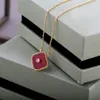 Złoty łańcuch biżuterii naszyjnik luksusowy naszyjnik naszyjniki naszyjniki Jewelle hurtowe złoto