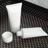 Fornitura di fabbrica Prezzo attraente da 200 g Contenitore cosmetico PP tubi di plastica morbida con coperchi