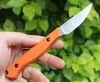 1Pcs High Quality 15700 Survival Straight Knife CPM154 Satin Blade Full Tang Orange G-10 Handle Fixed Blades Hunting Knives With Kydex