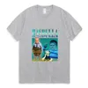 Fighting Meme T-shirt da uomo Donna Mini Khabib Blogger T-shirt Girocollo di alta qualità in puro cotone T-shirt oversize Tops Uomo