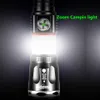 Новый светодиодный фонарик высококачественный XM-L2 U3 COB TORCH Алюминиевый сплав 18650 Батарея Zoomable Facement для кемпинга пеших прогулок