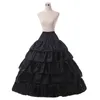 5 Hoops Petticoat Crinoline For Ball Gown Wedding Prom Party Dresses Underskirts Bridal Accessories