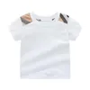 Summer New Fashion Style Kids Clothes Boys and Girls Short-sleeved Cotton Striped Top T-shirt232a2267