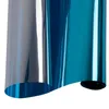 Vetrofanie BluArgento 10m/20m/30m Pellicola a specchio Adesivo in vetro Adesivo unidirezionale Riflettente Isolamento termico Finestra