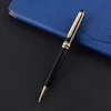 Office Stationery Metal Ballpoint Pen Black Neutral Business Signature Ballpoints Pens Gift stroke LK0016