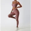 Avrupa ve Amerikan yoga takım elbise koşu setleri kamuflaj leopar baskısı spor tayt kalça kaldırma fitness takımları kadınlar için